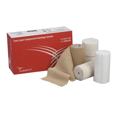 Cardinal Health Compression Bandage System Four-Layer, Non-Sterile, Latex-Free- KatyMedSolutions