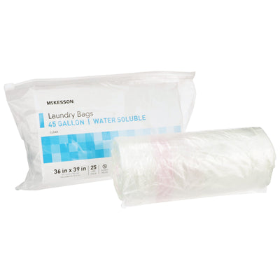 Laundry Bag McKesson Water Soluble 40 to 45 gal. Capacity 36 X 39 Inch