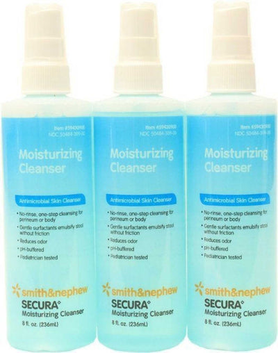 Smith & Nephew Secura Moisturizing Antimicrobial Skin Cleanser: 4 oz, 1 Count- KatyMedSolutions