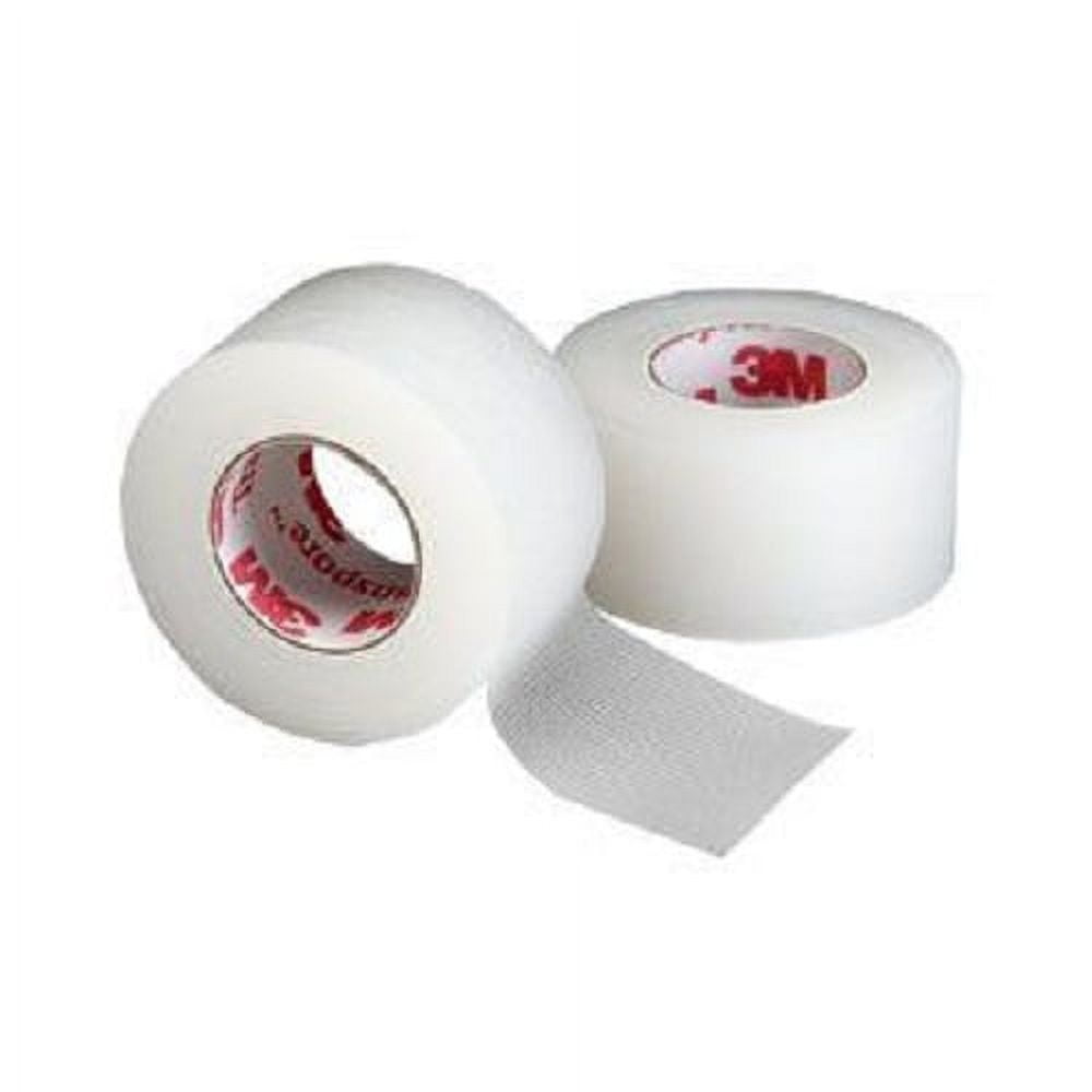 Transpore Surgical Medical Tape, White, 2 inch x 10 Yards, 3M 1534-2 - Box of 6