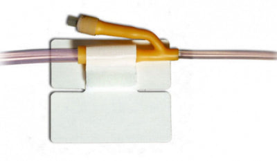 Cath-Secure Holder, Tube, Single Hook and Loop Tab, Hypoallergenic Tape, 5445-2, Butterfly Design - EACH - KatyMedSolutions