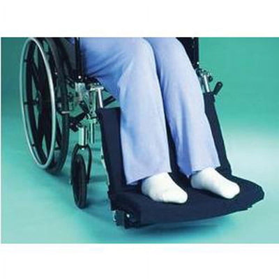 Hermell Products WC2218 Padded Wheelchair Foot Rest, 1 Count (Pack of 1), Black- KatyMedSolutions