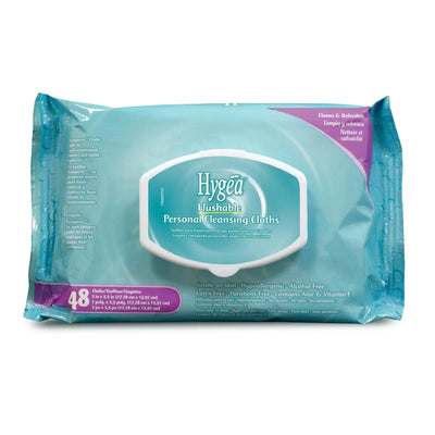 Hygea Floral Scent Personal Cleansing Cloths