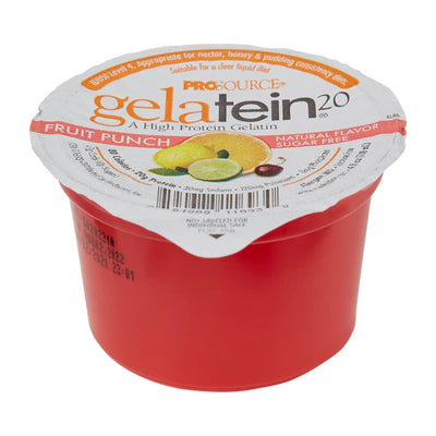 Gelatein 20 Fruit Punch Oral Protein Supplement, 4 oz. Cup