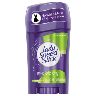 Lady Speed Stick Powder Fresh Invisible Dry Solid Deodorant