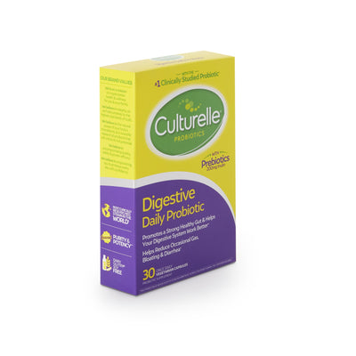 Culturelle Probiotic Dietary Supplement, 30 Capsules per Box