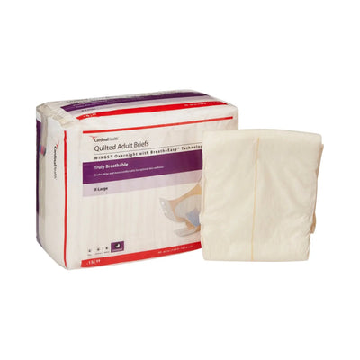 Wings Overnight Absorbency Incontinence Brief  Extra Large