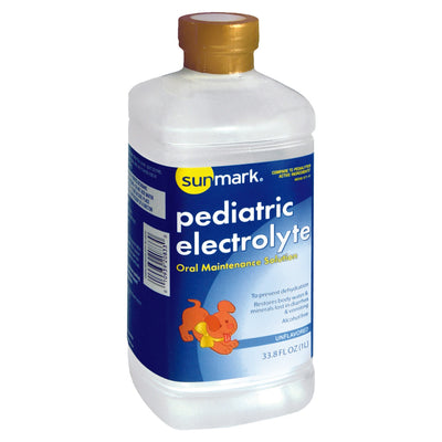 sunmark Pediatric Oral Electrolyte Solution, 33.8 oz. Bottle