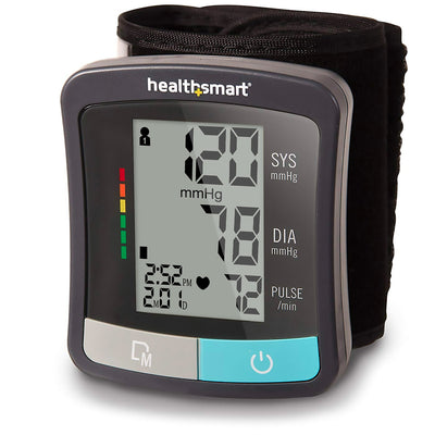 Home Automatic Digital Blood Pressure Monitor MABIS One Size Fits Most Cuff Nylon Cuff 13 - 21 cm Wrist
