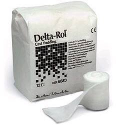 Cast Padding Undercast Delta-Rol 4 Inch X 4 Yard Synthetic NonSterile