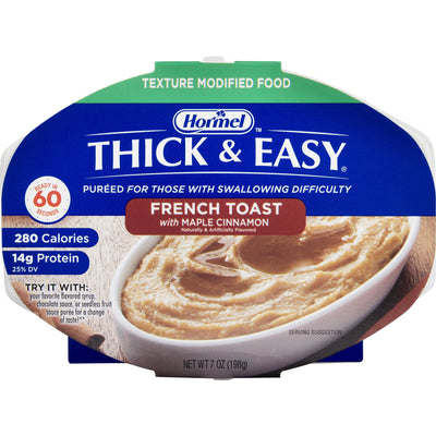 Thick & Easy Purées Maple Cinnamon French Toast Purée, 7 oz. Tray