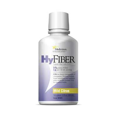 HyFiber with FOS Citrus Oral Supplement / Tube Feeding Formula, 32 oz. Bottle