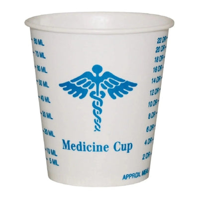 Solo Graduated Medicine Cup, 100 per Sleeve