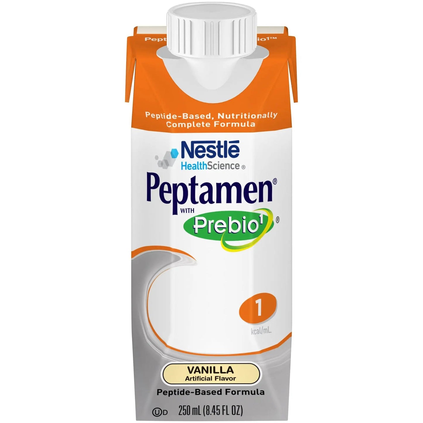 Peptamen with Prebio 1 Vanilla Oral Supplement / Tube Feeding Formula, 250 mL Carton
