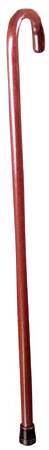 Round Handle Cane Lumex Wood 36 Inch Height Walnut