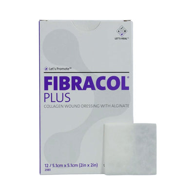 Systagenix Fibracol Plus Collagen/Alginate Dressing, 2 x 2 Inch