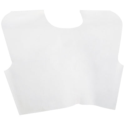 Exam Cape McKesson White Front / Back Opening Without Closure Unisex