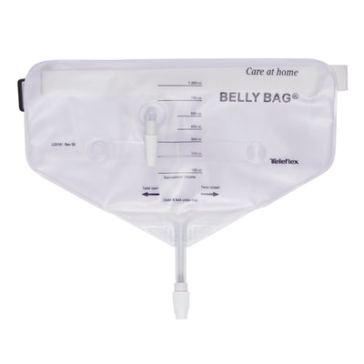 Urinary Drain Bag Belly Bag Anti-Reflux Valve Sterile 1000 mL Vinyl
