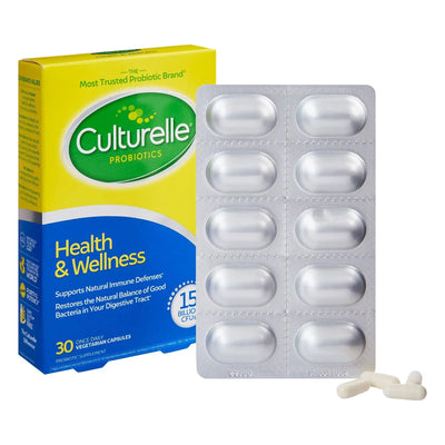 Culturelle Probiotic Dietary Supplement, 30 Capsules per Bottle