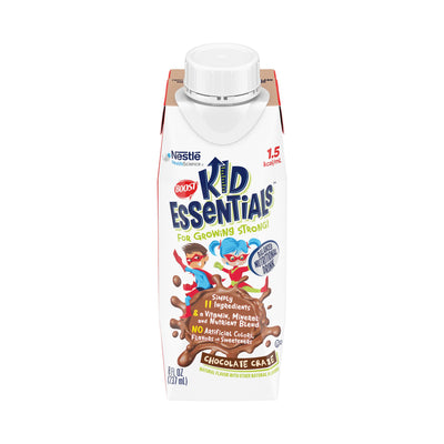 Boost Kid Essentials 1.5 Chocolate Pediatric Oral Supplement / Tube Feeding Formula, 8 oz. Carton