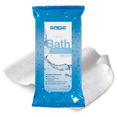 Essential Bath Scented Cleansing Washcloths