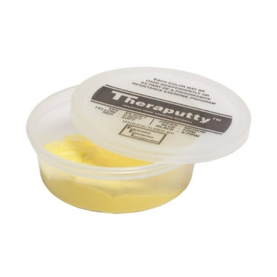 CanDo Theraputty Standard Exercise Putty, Yellow X-Soft, 2 oz