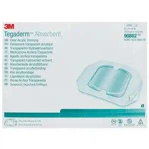 Tegaderm Clear Absorbent Acrylic Dressing 5-3/5" x 6-1/4" Oval