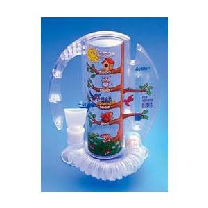 AirLife Pediatric Volumetric Incentive Spirometer with One-Way Valve, 2500 Ml