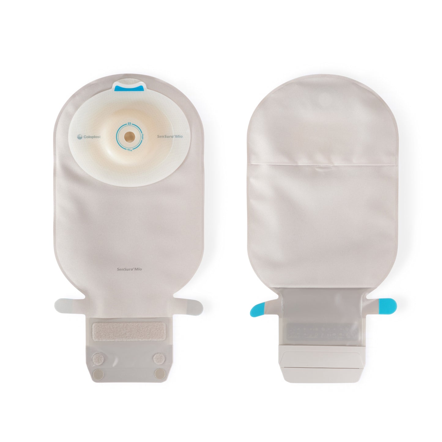 Coloplast SenSura Mio One-Piece Drainable Ostomy Pouch, Convex Light, 1" Pre-Cut, Maxi