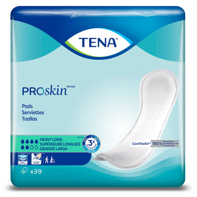 TENA Heavy Absorbency Long Pad, 15" Long