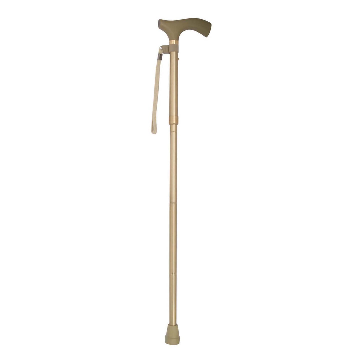 Switch Sticks Designer Walking Stick Cane, Folding, Adjustable, Gold