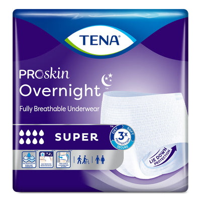 Tena Overnight Super Absorbent Underwear, Medium - 72235