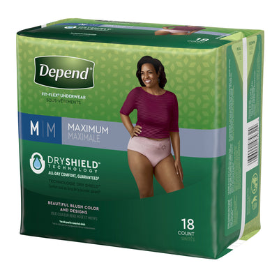 Kimberly Clark Depend Fit-Flex Max for Women, Medium