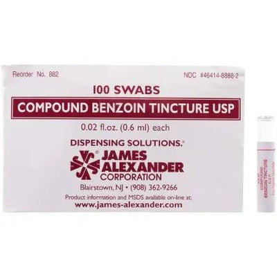 Compound Benzoin Tincture Ampule,James Alexander Corp,3M Alternative Steri-Strip