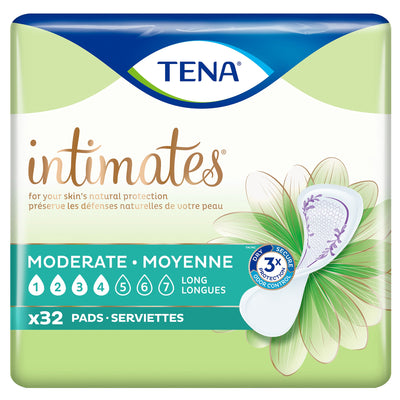 Tena Intimates Moderate Bladder Control Pad, 13-" Length - 54266