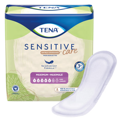 TENA Sensitive Care Maximum, Long Pads, 15"