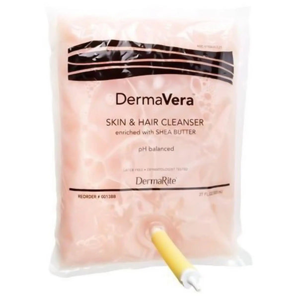 DermaVera Shampoo And Body Wash, 800 ML, Dispenser Refill Bag