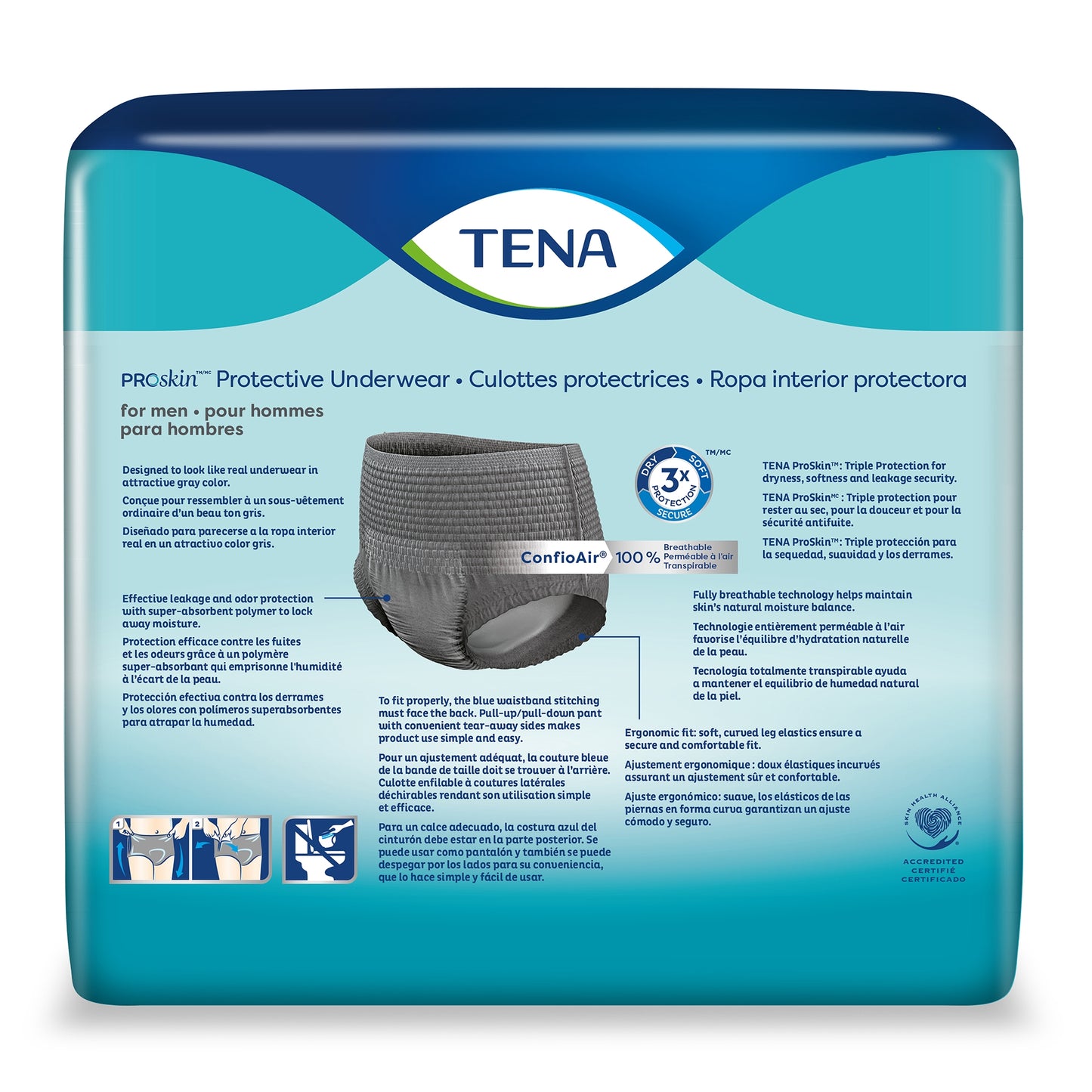 Tena ProSkin Maximum Absorbent Underwear, Large - 73530