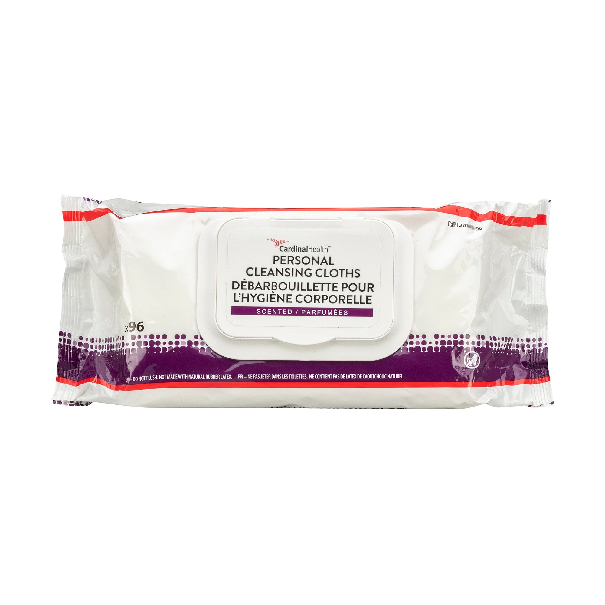 Cardinal Health Rinse-Free Personal Wipe  Soft Pack Aloe Unscented