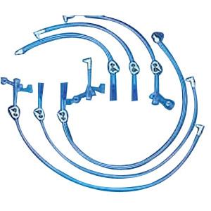 Halyard Professional MIC-KEY Bolus Extension Set 24" with Right-Angle Connector