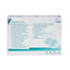 Tegaderm Transparent Adhesive Film Dressing Picture Frame Style 4" x 4-3/4"