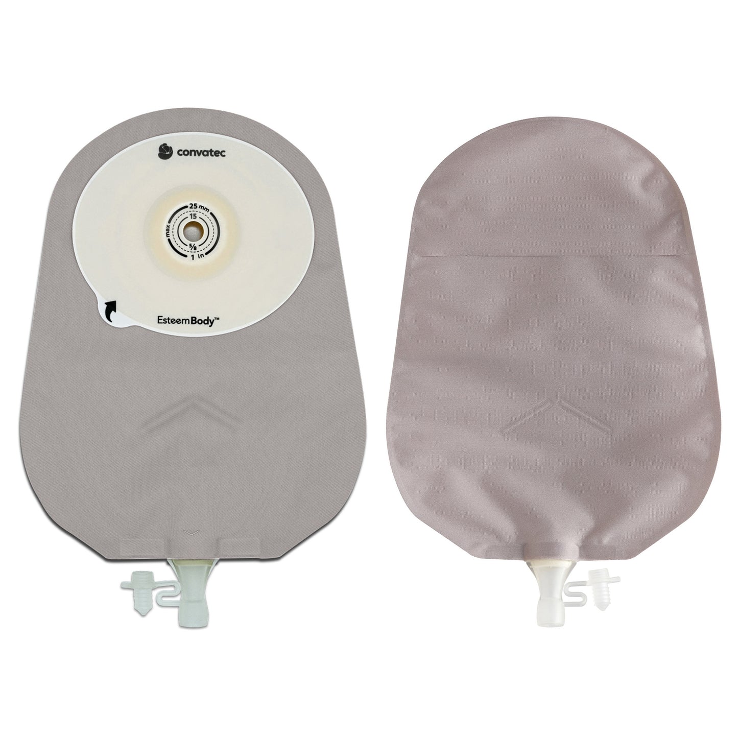 Esteem Body Urostomy 10" Pouch, SC, Soft Convexity, 10-45MM