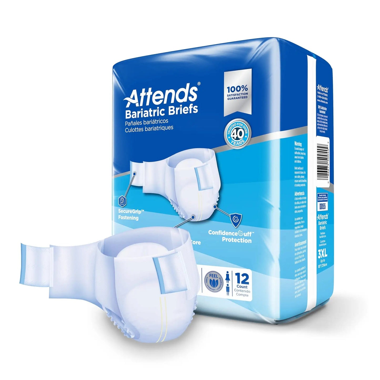 Attends Unisex Adult Incontinence