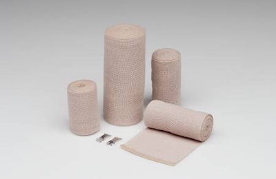 REB LF Reinforced Elastic Bandage with Clips 6" x 5 yds