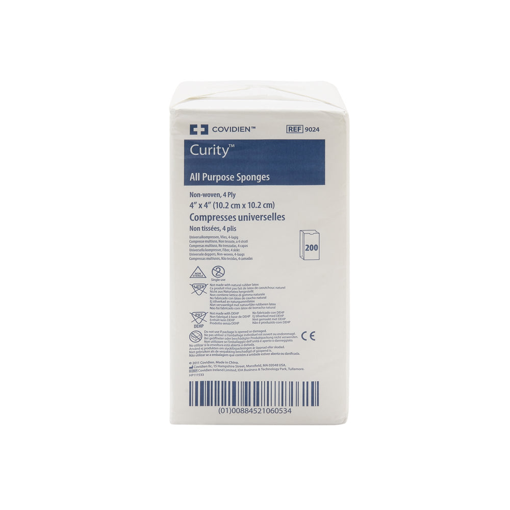 Curity Nonwoven Sponge 4 x 4 Inch