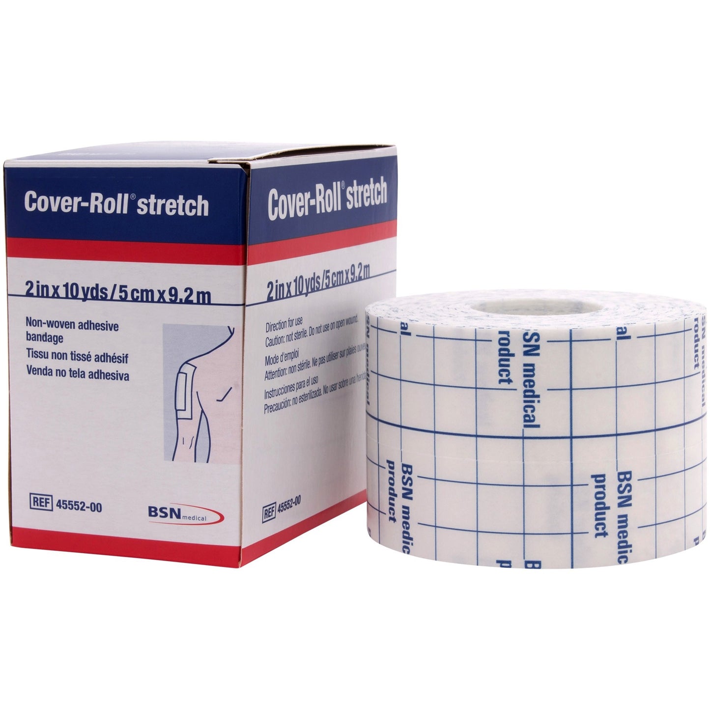 Cover-Roll Stretch Non-Woven Adhesive Bandage 2" x 10 yds.