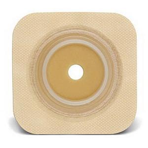 ConvaTec SUR-FIT Natura Durahesive Two-Piece Skin Barrier, Up to 3/4" Cut-to-Fit, 1-1/4" Flange, 4" x 4"