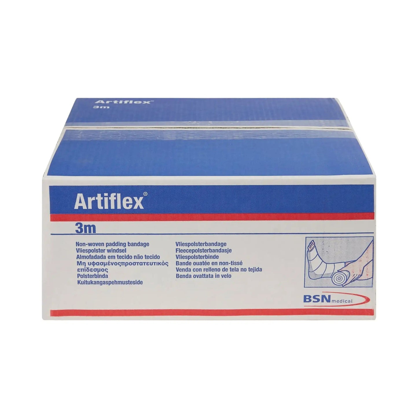 Artiflex White Polyester / Polypropylene / Polyethylene Undercast Padding Bandage, 3-9/10 Inch x 3€š¬¦€š¬œ Yard