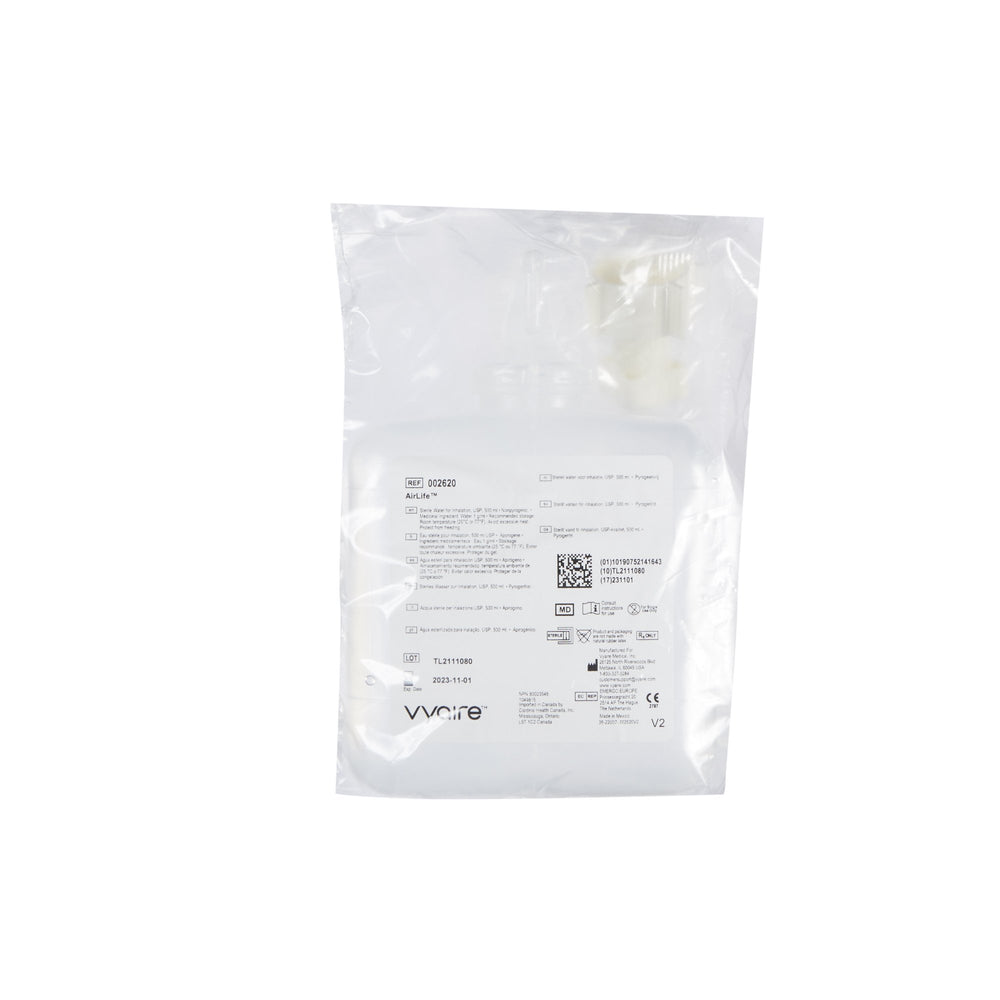 Vyaire Medical AirLife Prefilled Humidifier with Adapter, 500 mL