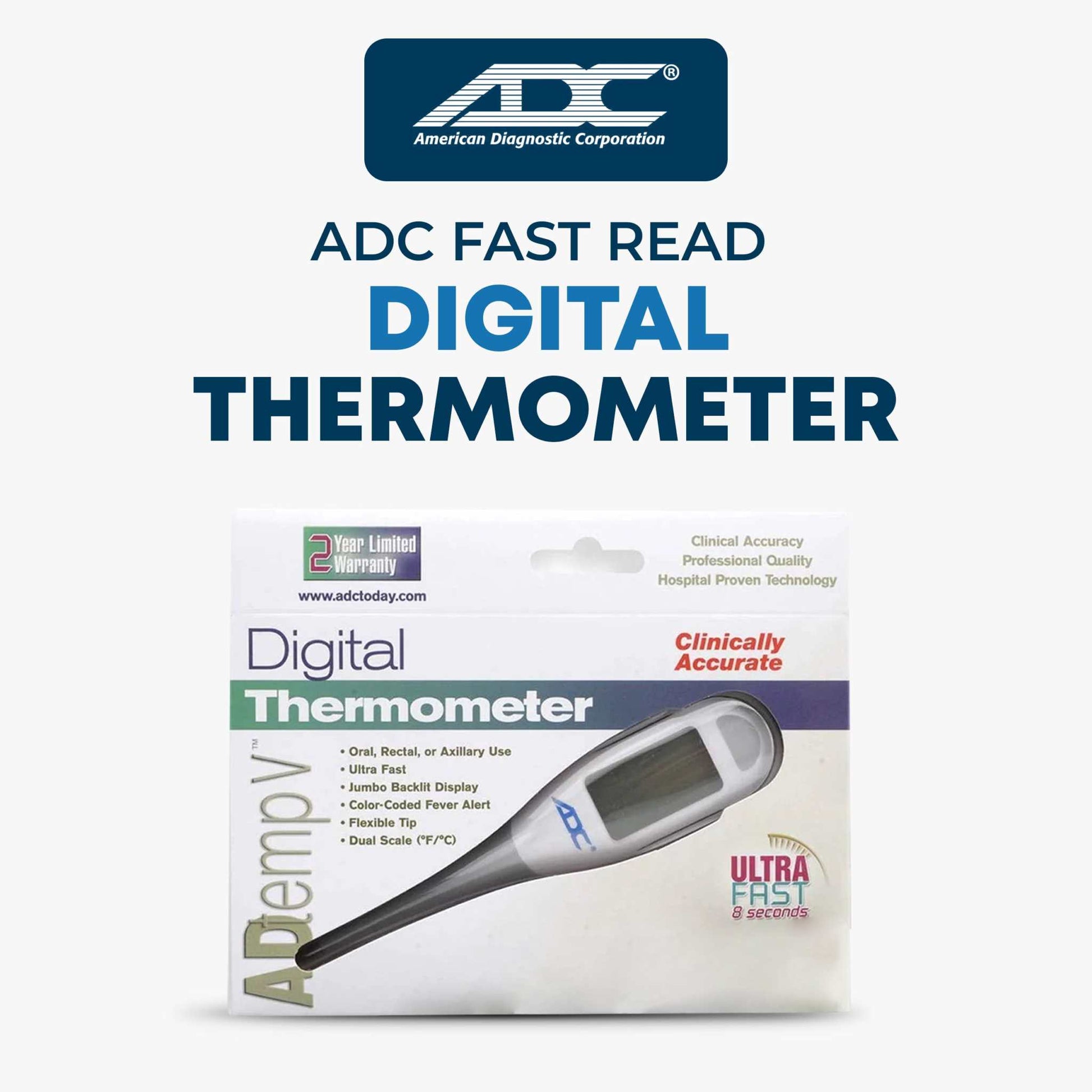 ADC Fast Read Digital Thermometer